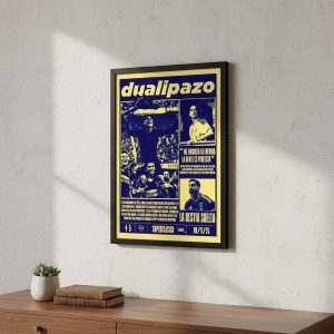 Cuadro Decorativo Boca Juniors - Dualipazo - A3 30x40 Cm