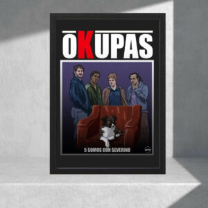 Cuadro Decorativo Series - Okupas 05 - Tamaño A3 30x40
