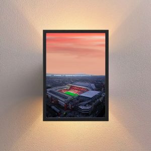 Cuadro Decorativo Liverpool Fc 15 - Tamaño A3 30x40 Cm