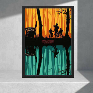 Cuadro Decorativo Series - Stranger Things 06 - A3 30x40 Cm