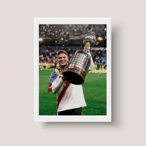 Cuadro Juanfer Quintero Copa Libertadores River Tamaño A4
