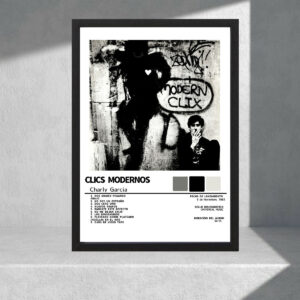 Cuadro Decorativo Charly Garcia - Clics Modernos - A3 30x40