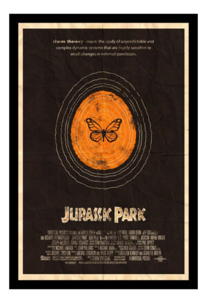 Cuadro Decorativo Cine - Jurassic Park 02 - A3 30x40