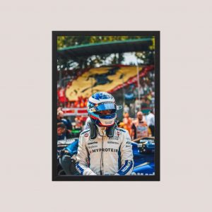 Cuadro F1 Franco Colapinto 02 - Tamaño A3 30x40 Cm