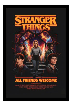 Cuadro Decorativo Series - Stranger Things 5 21 - A3 30x40