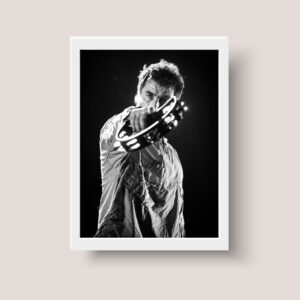 Cuadro Liam Gallagher Oasis A4 - Arte Decorativo Rock Fan