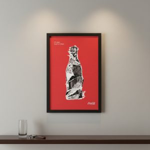 Cuadro Decorativo Bares - Coca Cola 12 - A3 30x40