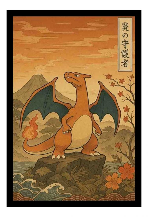 Cuadro Decorativo Series - Pokemon 12 - A3 30x40 Cm