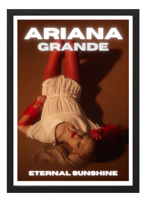 Cuadro Ariana Grande Eternal Sunshine A3 30x40 Cm