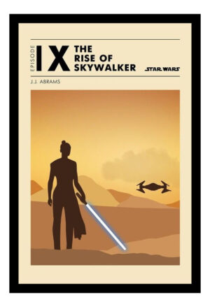 Cuadro Decorativo Star Wars - Episode 9 - A3 30x40 Cm