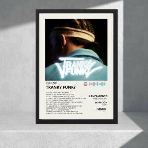 Cuadro Decorativo Trueno - Tranky Funky - A3 30x40 Cm