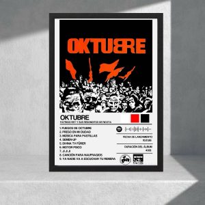 Cuadro Decorativo Patricio Rey - Oktubre - A3 30x40 Cm