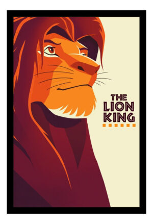 Cuadro Decorativo Cine - El Rey Leon 18 - A3 30x40