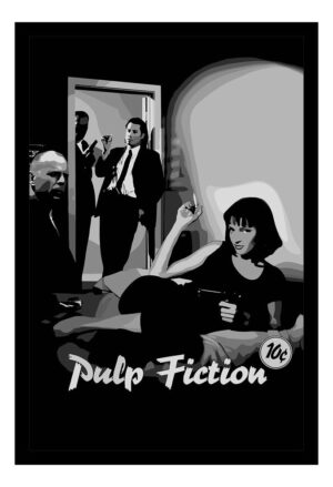 Cuadro Decorativo Cine - Pulp Fiction 12 - A3 30x40