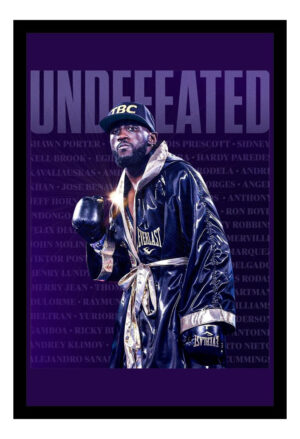 Cuadro Decorativo Boxeo - Terence Crawford 07 - A3 30x40
