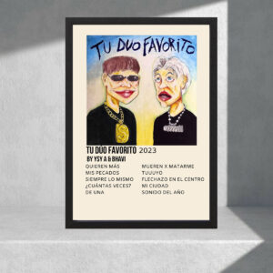 Cuadro Decorativo Música - Ysy, Tu Duo Favorito - A3 30x40