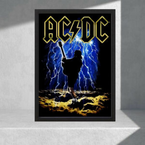 Cuadro Decorativo Musica - Acdc 04 - A3 30x40