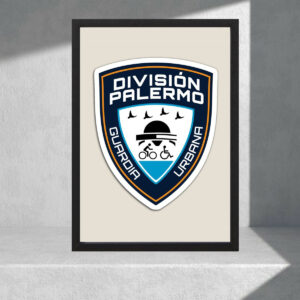 Cuadro Decorativo Series - Division Palermo 01 - A3 30x40