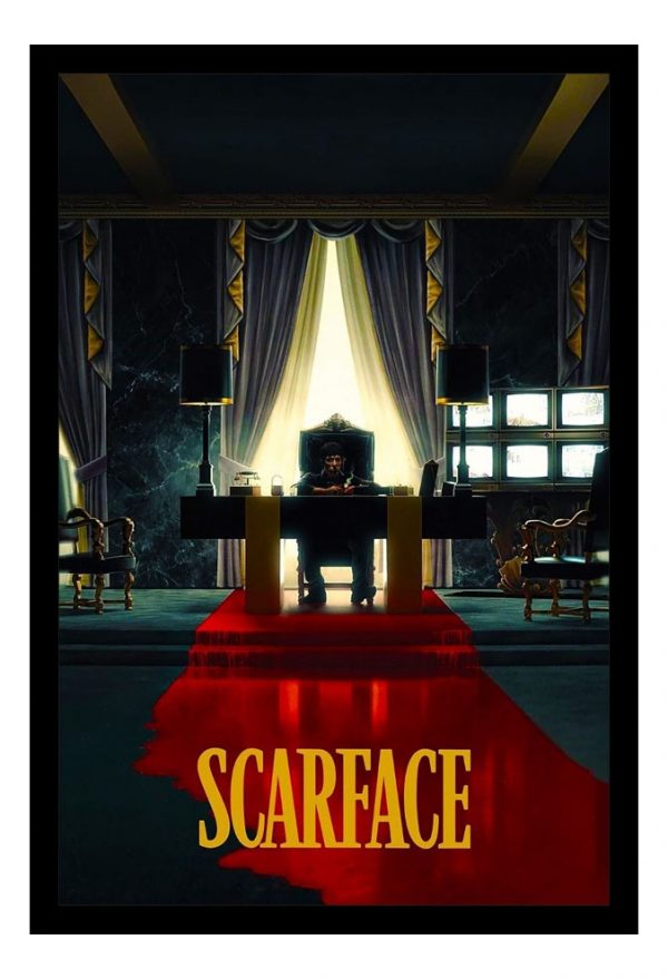 Cuadro Decorativo Cine - Scarface 16 - A3 30x40 Cm
