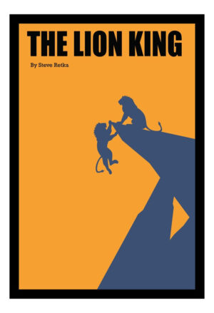 Cuadro Decorativo Cine - El Rey Leon 20 - A3 30x40