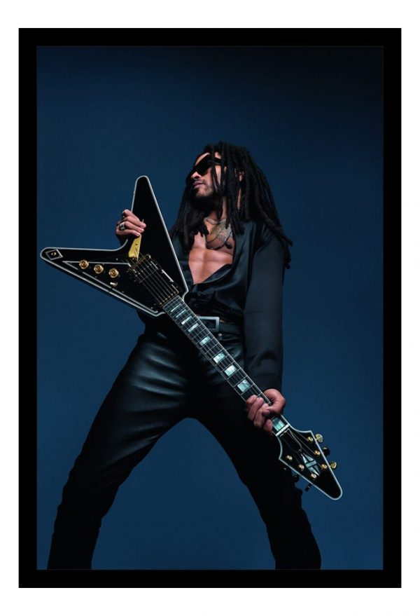 Cuadro Decorativo Musica - Lenny Kravitz 01 - A3 30x40 Cm