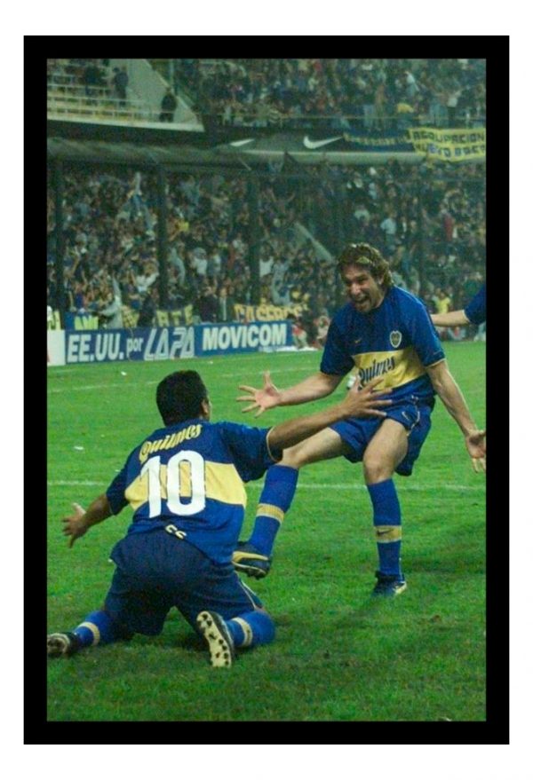 Cuadro Decorativo Boca Juniors - Palermo 03 - A3 30x40 Cm