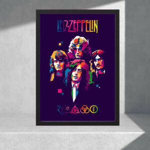 Cuadro Decorativo Musica - Led Zeppelin 13 - A3 30x40
