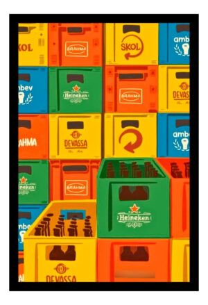 Cuadro Decorativo Bares - Cerveceria 05 - A3 30x40