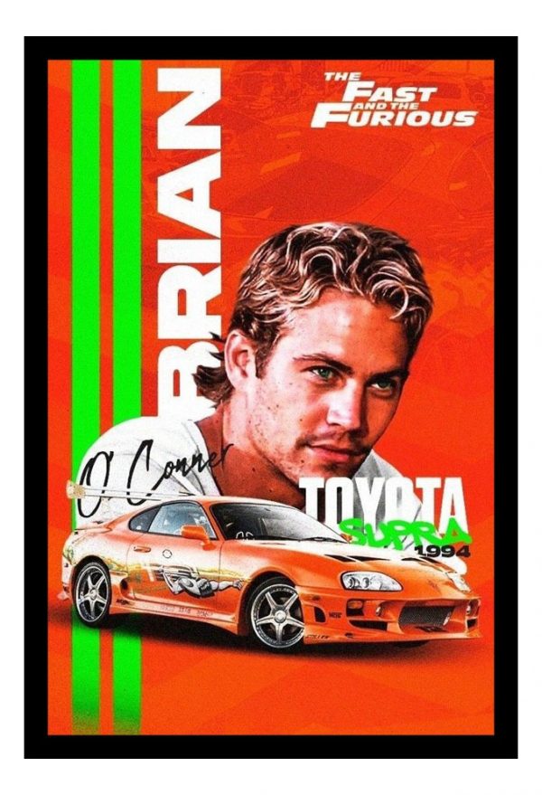 Cuadro Decorativo Cine - Rapidos Y Furiosos 12 - A3 30x40