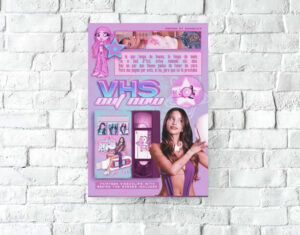 Lámina Poster Emilia Mernes Mp3 01 - Tamaño A3 30x42 Cm