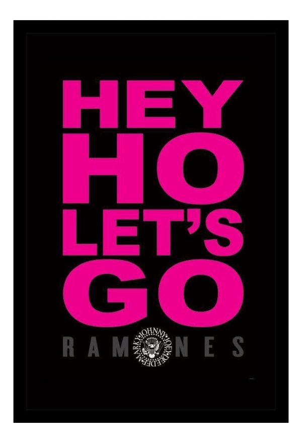 Cuadro Decorativo Música - Ramones 06 - A3 30x40