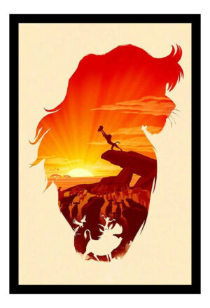 Cuadro Decorativo Cine - El Rey Leon 19 - A3 30x40