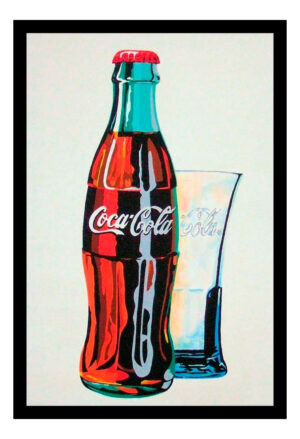 Cuadro Decorativo Bares - Coca Cola 17 - A3 30x40