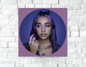 Poster Lámina Decorativa Maria Becerra Mod 11, A3 30x42 Cm