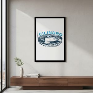 Cuadro Decorativo Futbol - Racing Club 16 - A3 30x40 Cm