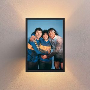 Cuadro Decorativo Boca - Hugo Loco Gatti 02 - A3 30x40 Cm