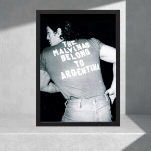 Cuadro Decorativo Islas Malvinas Argentinas 03 - A3 30x40 Cm