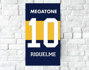 Poster Lámina Decorativa Boca Juniors Mod 07, A3 30x42 Cm