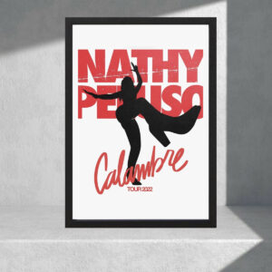 Cuadro Decorativo Música - Nathy Peluso 05 - Tamaño A3 30x40