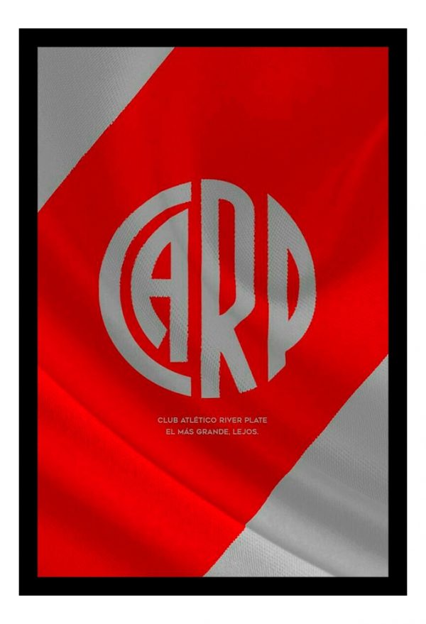 Cuadro Decorativo Futbol - River Plate 05 - A3 30x40 Cm
