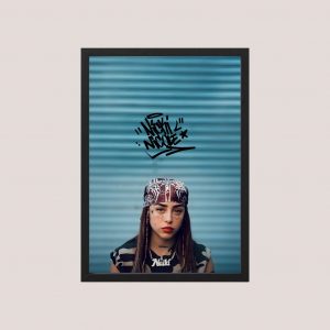 Cuadro Decorativo Nicki Nicole 12 - Tamaño A3 (30x40 Cm)