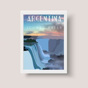 Cuadro Cataratas Del Iguazú, Misiones, Argentina - A3 30x40