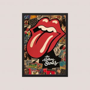 Cuadro Decorativo Rolling Stones 16 - Tamaño A3 30x40