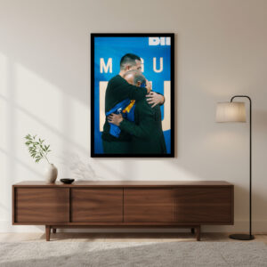 Cuadro Boca Juniors - Miguel Angel Russo 02 - A3 30x40 Cm