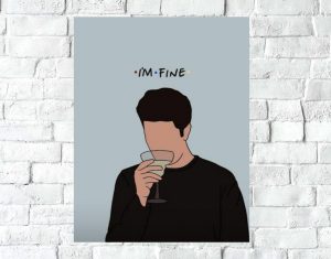 Poster Decorativo Friends 11 - Tamaño A3 30x40