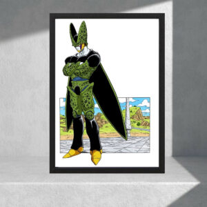 Cuadro Decorativo Dragon Ball Z - Saga Cell 08 - A3 30x40 Cm