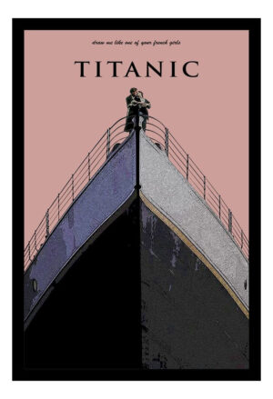 Cuadro Decorativo Cine - Titanic 01 - A3 30x40 Cm