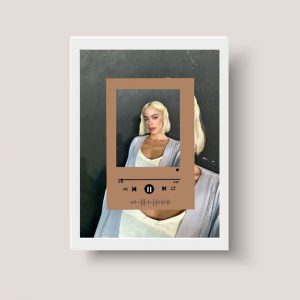 Cuadro Spotify Tini Stoessel 01 - Tamaño A3 30x40 Cm