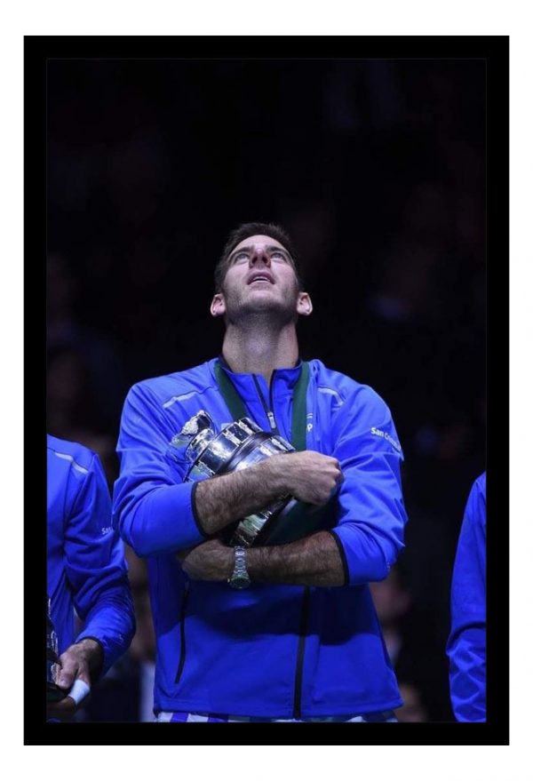 Cuadro Decorativo Tenis - Del Potro 08 - A3 30x40 Cm