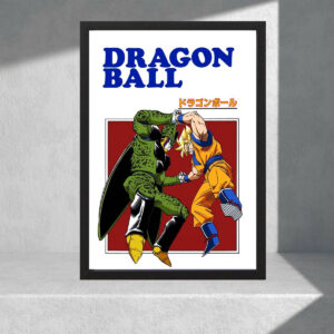 Cuadro Decorativo Dragon Ball Z - Saga Cell 02 - A3 30x40 Cm